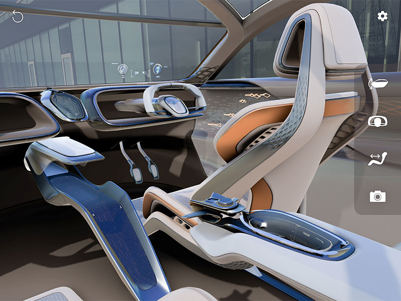 BENTLEY تطوّر تطبيقاً جديداً لاستعراض سيارتها النموذجيةEXP 100 GT